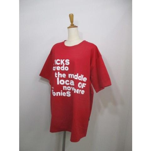 トーマスマグパイ　Tシャツ　新品 トーマスマグパイ THOMAS MAGPIE STICKS BIG Tシャツ 2262861 レッド
