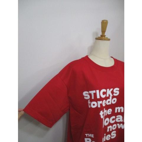 トーマスマグパイ THOMAS MAGPIE STICKS BIG Tシャツ 2262861 レッド