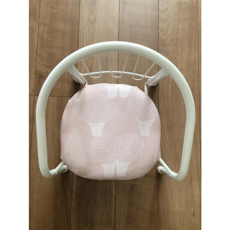 豆イス 豆椅子 ベビーチェア　出産祝い 名入れ　『ピンクツリー』｜dimdim-mameisu｜05