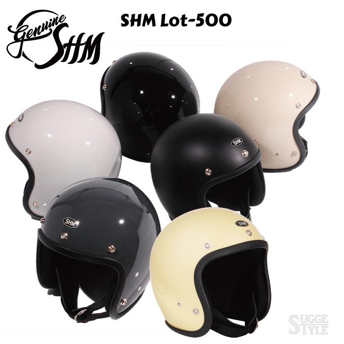DIN MARKET 日本製 SHM Lot-500 ベーシック ジェットヘルメット SG規格 HSHM500-1-1~HSHM500-2-3｜dimension-3｜01