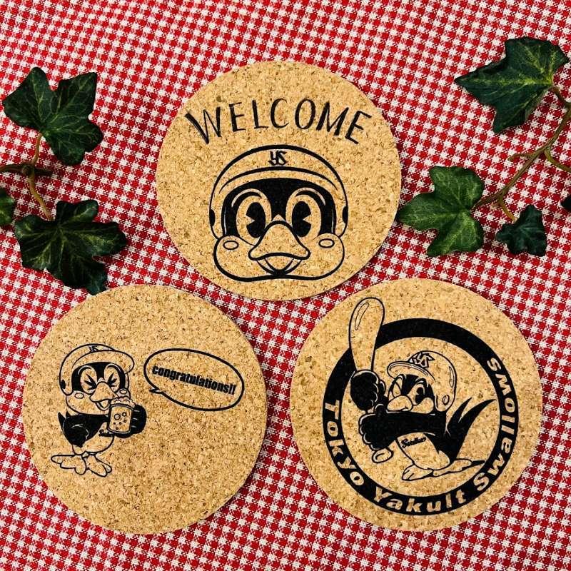 つば九郎コースター（WELCOME） : Dimple tokyo Yahoo!店 - 通販