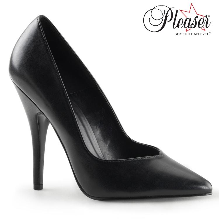 Pleaser ハイヒール パンプス 大きいサイズ 小さいサイズ 黒 Pleaser ハイヒール パンプス 大きいサイズ 小さいサイズ 黒