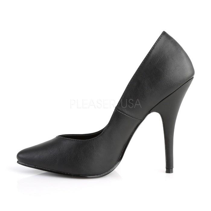 【新品】PLEASER プリーザー　レースアップ　パンプス　24cm ブラック Pleaser PLEASER プリーザー つま先立ち ハイヒール パンプス 15