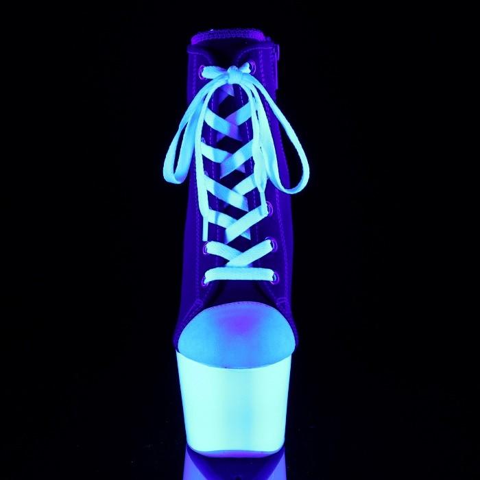 Pleaser 厚底スニーカー 18 cm ヒール スニーカー プリーザー 白 Pleaser 厚底スニーカー 18 cm ヒール スニーカー プリーザー 白