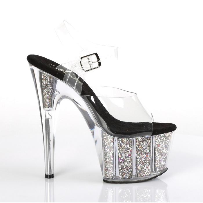Pleaser（プリーザー） キャバ ヒール サンダル 厚底 18 cm ヒール