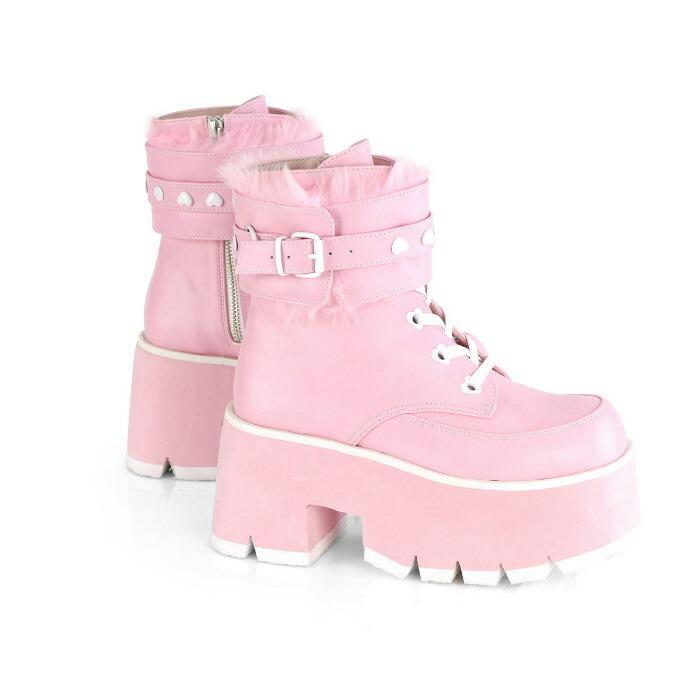 Pleaser（プリーザー） demonia デモニア ショートブーツ 厚底 9 cm
