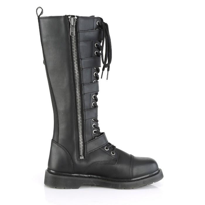 Pleaser demonia デモニア ロングブーツ フラットヒール 3 cm