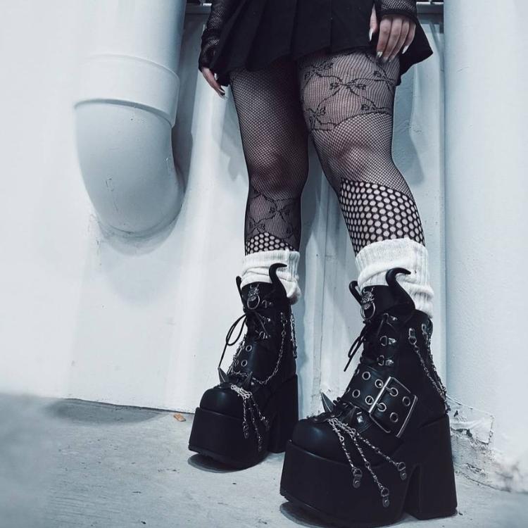 Pleaser（プリーザー） demonia デモニア 厚底 ブーツ ショートブーツ