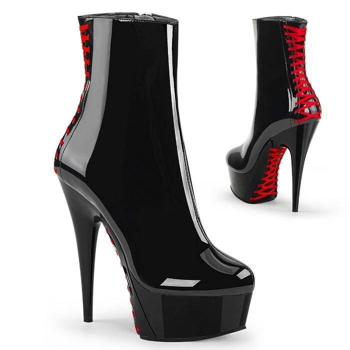 Pleaser（プリーザー） ショートブーツ ブーティ 厚底 15 cm ヒール