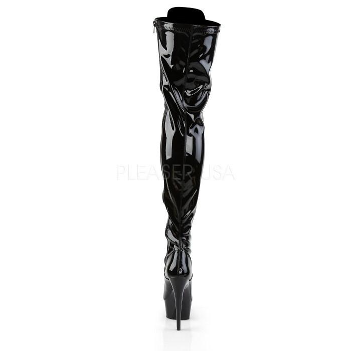 Pleaser ニーハイブーツ サイハイブーツ 厚底 プリーザー 15 cm