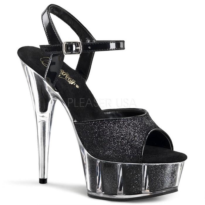 Pleaser（プリーザー） キャバ ヒール サンダル 厚底 15 cm ヒール