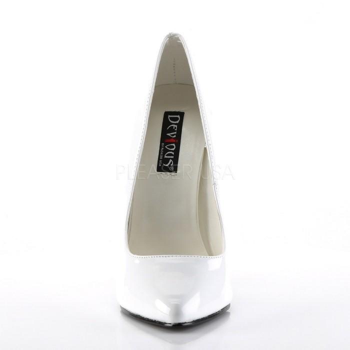 Pleaser プリーザー ハイヒール パンプス 大きいサイズ 小さいサイズ 白 ホワイト エナメル 15 cm ヒール レディース メンズ ピンヒール ポインテッドトゥ 取寄 | Pleaser | 01