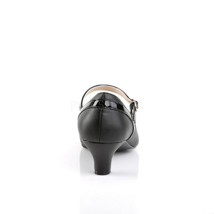 Pleaser プリーザー パンプス ローヒール 大きいサイズ 小さいサイズ 黒 ブラック 合皮 5 cm ヒール 低め レディース メンズ ピンヒール 甲ストラップ 取寄 | Pleaser | 03