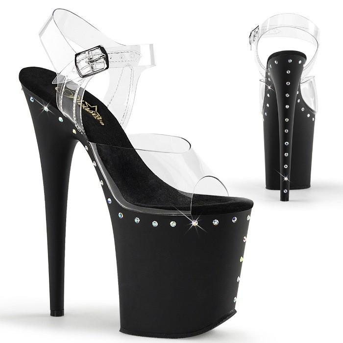 Pleaser（プリーザー） 20 cm ヒール 厚底 キャバ サンダル 大きい