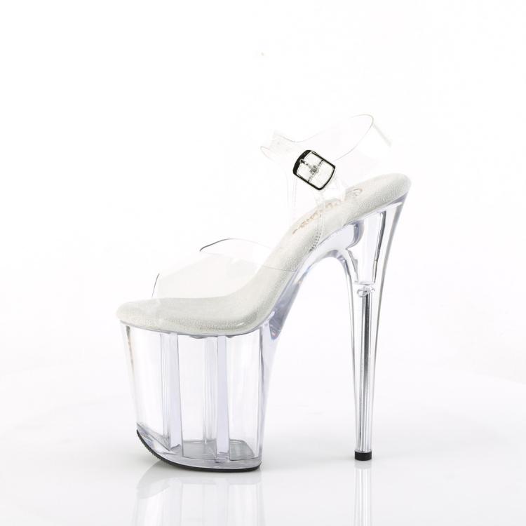 Pleaser（プリーザー） 20cmヒール クリアヒールサンダル FLAMINGO-808
