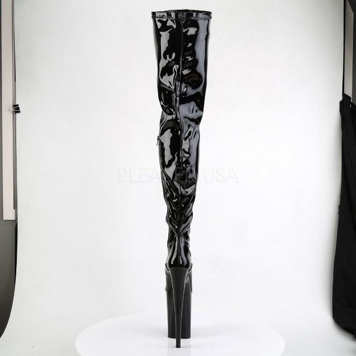Pleaser エナメルサイハイロングブーツ24.5cm 9サイズ Pleaser エナメルサイハイロングブーツ24.5cm 9サイズ 楽天市場
