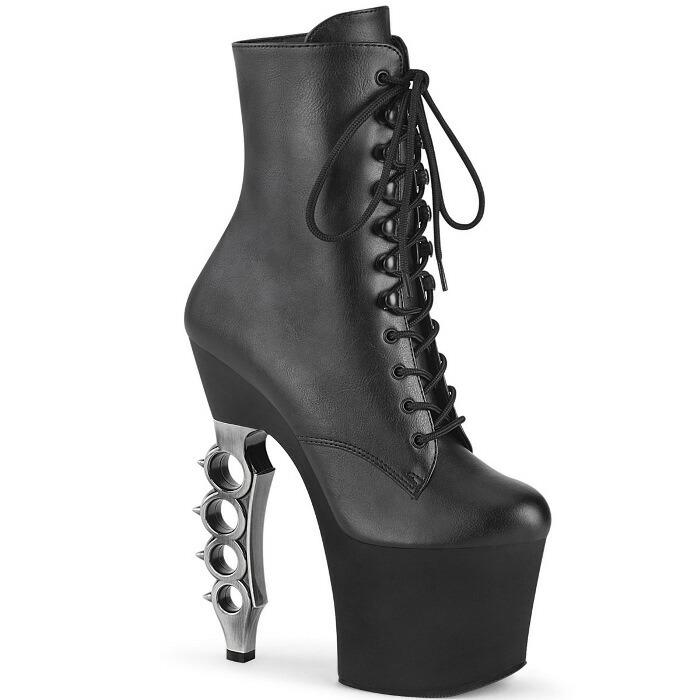 Pleaser プリーザー ショートブーツ 厚底 18cm ヒール ブーツ