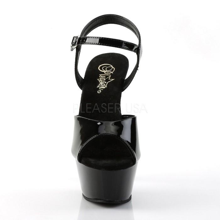 Pleaser プリーザー 厚底サンダル アンクルストラップ クリアアッパー Pleaser（プリーザー） 厚底 サンダル レディース メンズ 15 cm ヒール