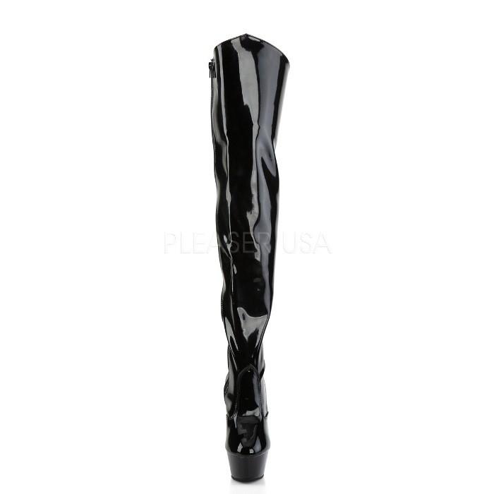 Pleaser（プリーザー） ニーハイブーツ サイハイブーツ 厚底 15 cm