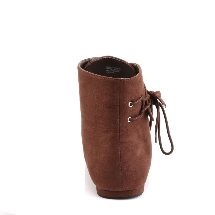 Pleaser プリーザー ローヒール ブーツ メンズ 低め 茶 ブラウン スエード アンクルブーツ ショートブーツ アンクル丈 靴 シューズ 大きいサイズ あり 取寄 | Pleaser | 03