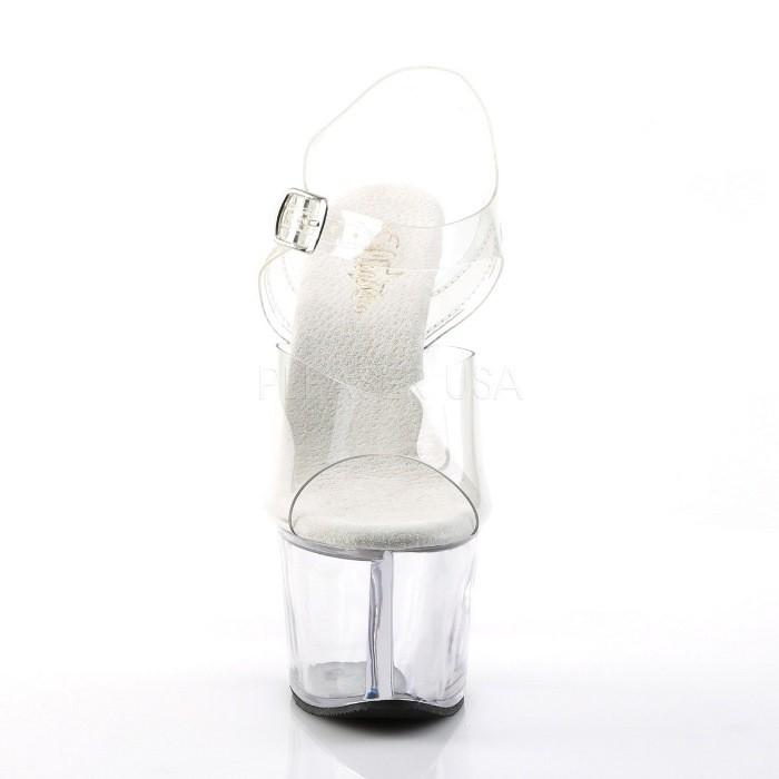 Pleaser プリーザー キャバ ヒール クリア サンダル 厚底 18 cm Pleaser プリーザー キャバ ヒール クリア サンダル 厚底 18 cm