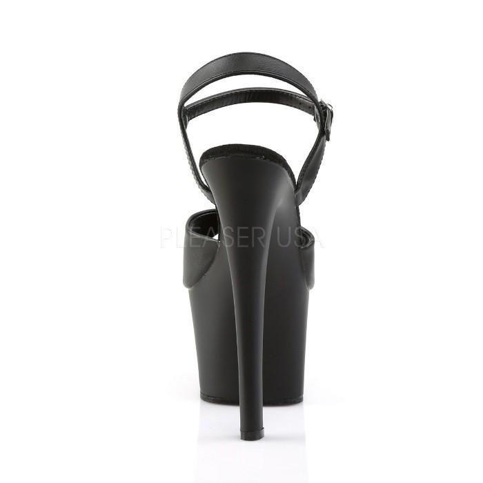 Pleaser プリーザー ヒール キャバ サンダル 厚底 18 cm 黒