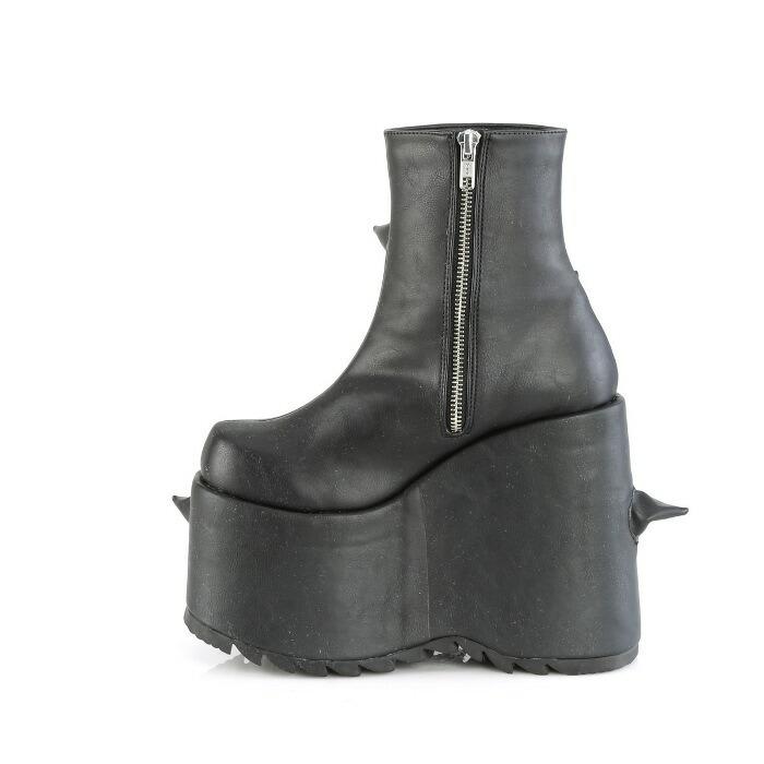 Pleaser demonia デモニア ショートブーツ 厚底 ウェッジソール Pleaser demonia デモニア ショートブーツ 厚底 ウェッジソール