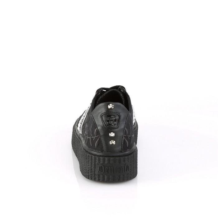 Pleaser demonia デモニア 厚底 スニーカー メンズ 黒 ブラック