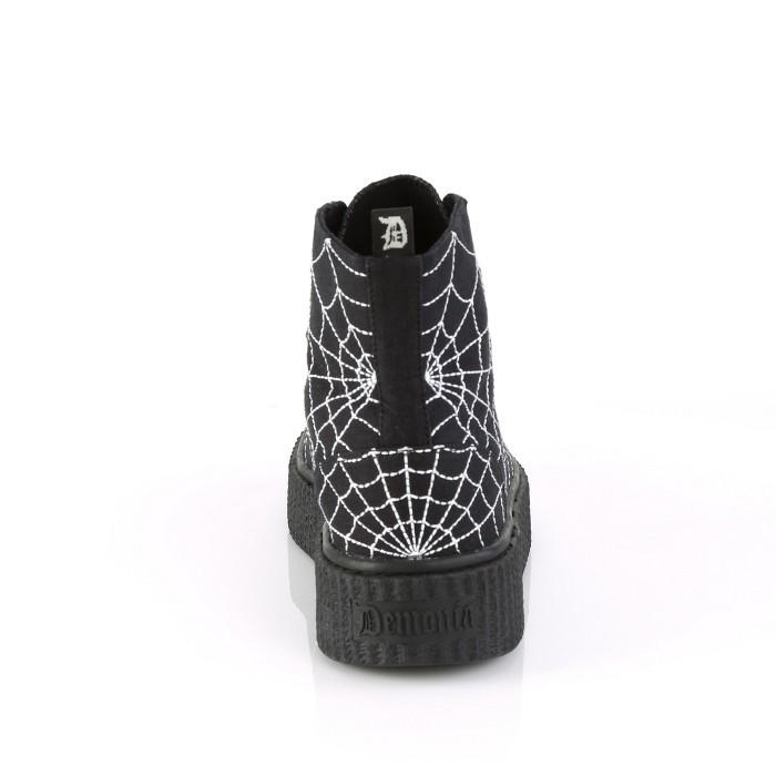 Pleaser demonia デモニア 厚底 スニーカー メンズ 黒 ブラック Pleaser demonia デモニア 厚底 スニーカー メンズ 黒 ブラック
