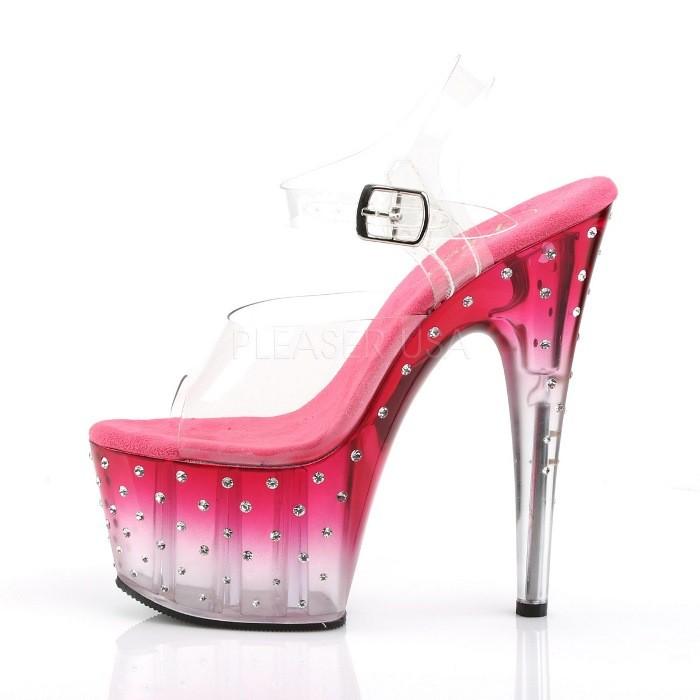 Pleaser（プリーザー） ヒール キャバ サンダル 厚底 18 cm ヒール