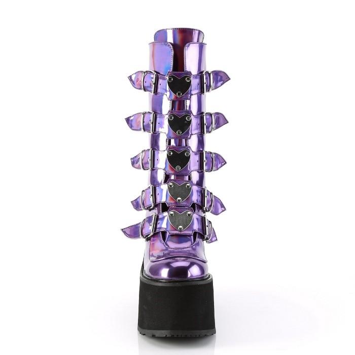 Pleaser（プリーザー） demonia デモニア ミドルブーツ 厚底 ウェッジ