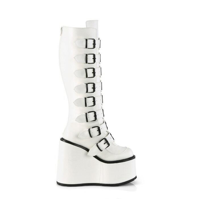 Pleaser（プリーザー） demonia デモニア ロングブーツ 厚底 ウェッジ