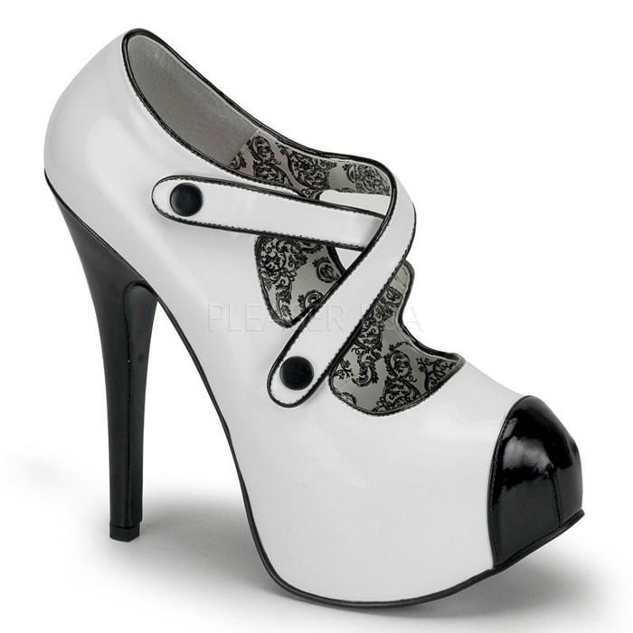 Pleaser プリーザー パンプス 厚底 白 ホワイト 黒 ブラック ハイヒール 大きいサイズ 小さいサイズ レディース メンズ 14 cm ヒール 15センチ ヒール 取寄 | Pleaser