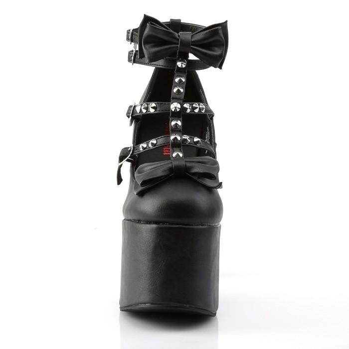 Pleaser demonia デモニア パンプス 厚底 14 cm ヒール 黒 Pleaser demonia デモニア パンプス 厚底 14 cm ヒール 黒