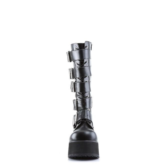 Pleaser demonia デモニア ロングブーツ 厚底 ラバーソール 8 cm