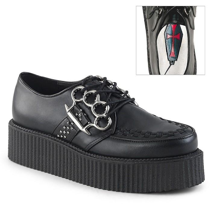 Pleaser demonia デモニア スニーカー 厚底 ラバーソール 5 cm Pleaser demonia デモニア スニーカー 厚底 ラバーソール 5 cm