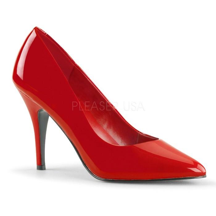 Pleaser プリーザー ハイヒール パンプス 赤 レッド エナメル 10 Pleaser プリーザー ハイヒール パンプス 赤 レッド エナメル 10