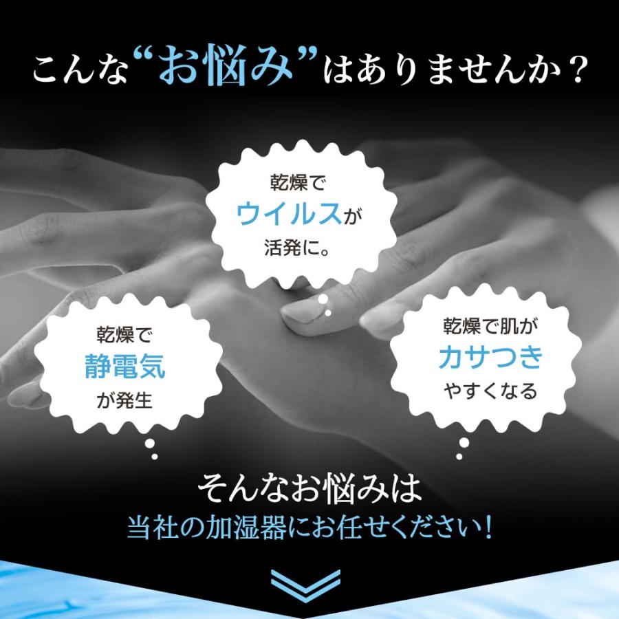 加湿器 卓上 小型【2025新登場&磁吸式&ダブル噴霧】 コードレス Type-C