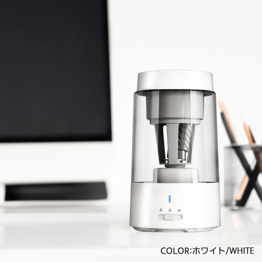 【手で握る必要ない全自動式】鉛筆削り 電動鉛筆削り 電動 充電式 削りすぎ防止 子供 ミニ 電動鉛筆削り 全自動 鉛筆けずり usb コンパクト おしゃれ かわいい |  | 14