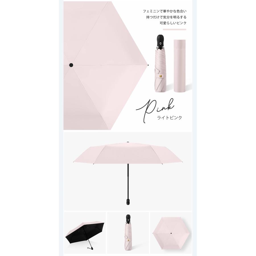 日傘 超軽量 202g-218g ワンタッチ自動開閉 UVカット 遮光率100% 遮熱