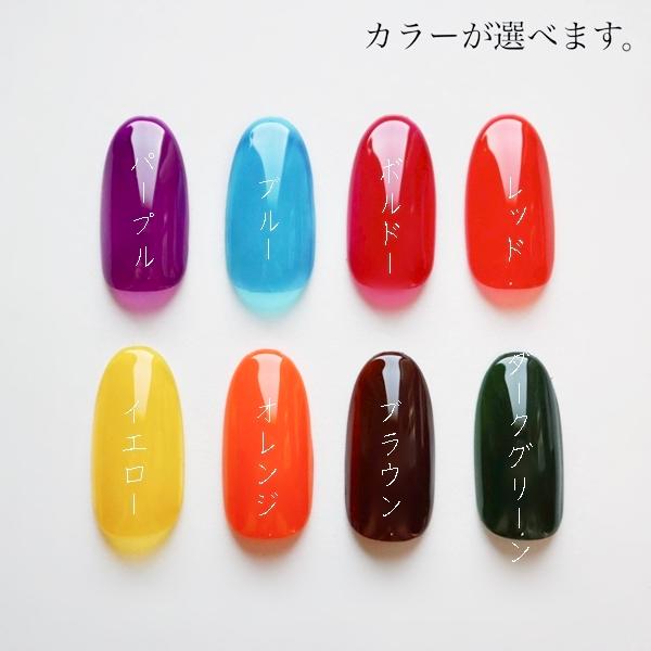 ジェルネイルチップ 付け爪 ショート ロング 和風 成人式 赤黒