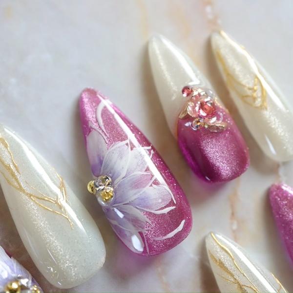 花ネイルチップ 61cFumYy8qL._AC_UL210_SR210,