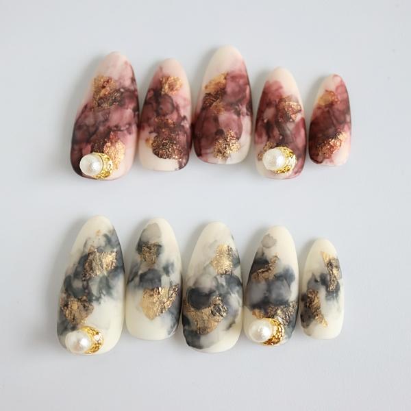 ネイルチップ 成人式ブルーパープル３ｄフラワー サイズオーダー ショート つけ爪 付け爪 A339 Dinaネイル 通販 Yahoo ショッピング