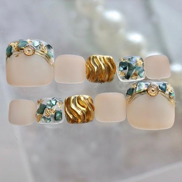 フットネイルチップ ピンクパープルパンジーペイント 足用 サイズオーダー ハンドメイド つけ爪 ペディキュア P125 Dinaネイル 通販 Yahoo ショッピング