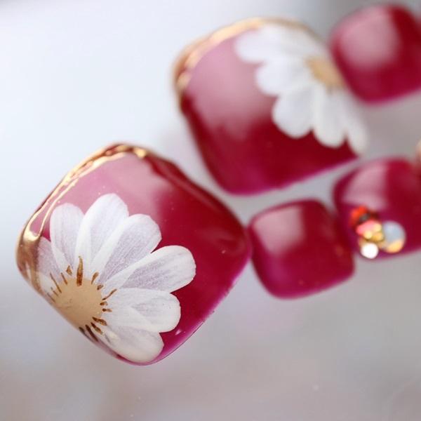 フットネイル◆親指２枚◆ペディキュア◆ジェルネイル◆ フットネイル◇親指2枚◇ペディキュア◇ジェルネイル◇ 【公式通販】