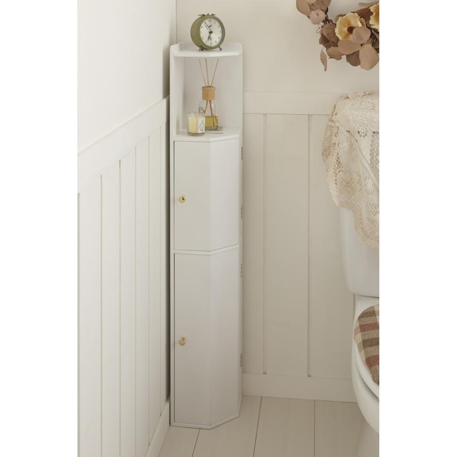 メーカー包装済 家具 収納 トイレ収納 洗面所収納 トイレラック サニタリー雑貨 こだわりトイレの木製コーナーラック ハイ 高さ100cm 公式 Kwsrbd Com