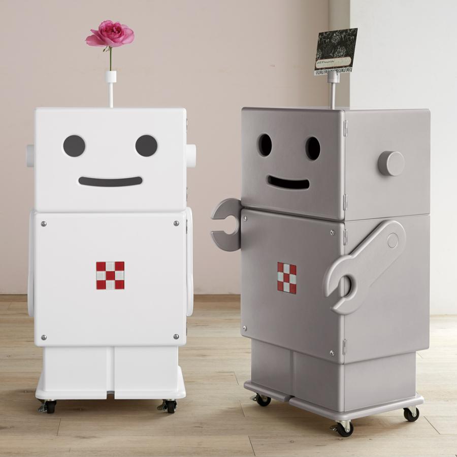 魅力的な インテリア雑貨 日用品 小物入れ マガジンラック 家具 収納 小物収納 収納ボックス 収納ケース Robit ロビット 収納ロボ Ete えて H 期間限定特価 Www Thedailyspud Com