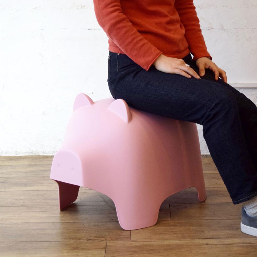 家具 収納 イス チェア スツール アニマルチェア ピッグ H ディノス家具yahoo ショッピング店 通販 Yahoo ショッピング