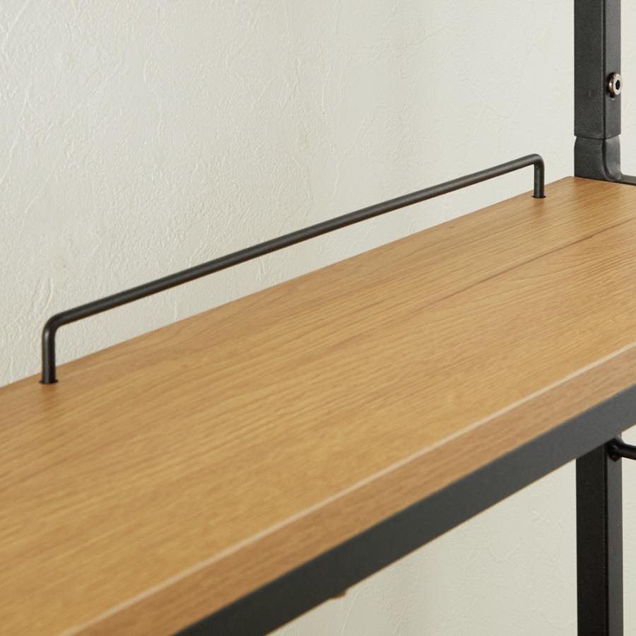 コンパクト設置薄型コミックラック 幅61cm 本棚 ラック シェルフ 突っ張り収納 588915 ディノス_4