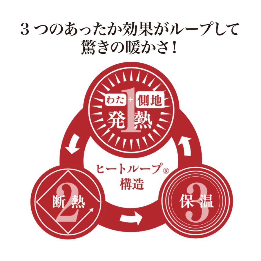 ≪セミダブル≫ 【ディノス限定販売】ヒートループ（R）プレミアムプラス 発熱敷きパッド 敷きパッド ベッドパッド 583910_1